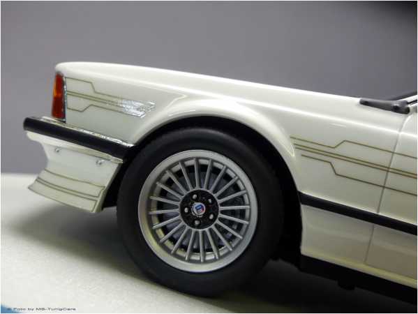 1:18 BMW E24 6-ER ALPINA B7 S TURBO COUPE 1985 WITHE = NEU & LS OVP